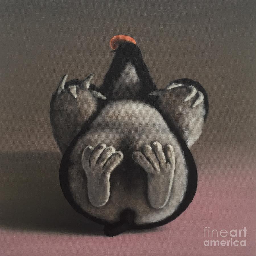 Moles Last Breath, 2018 Painting by Peter Jones