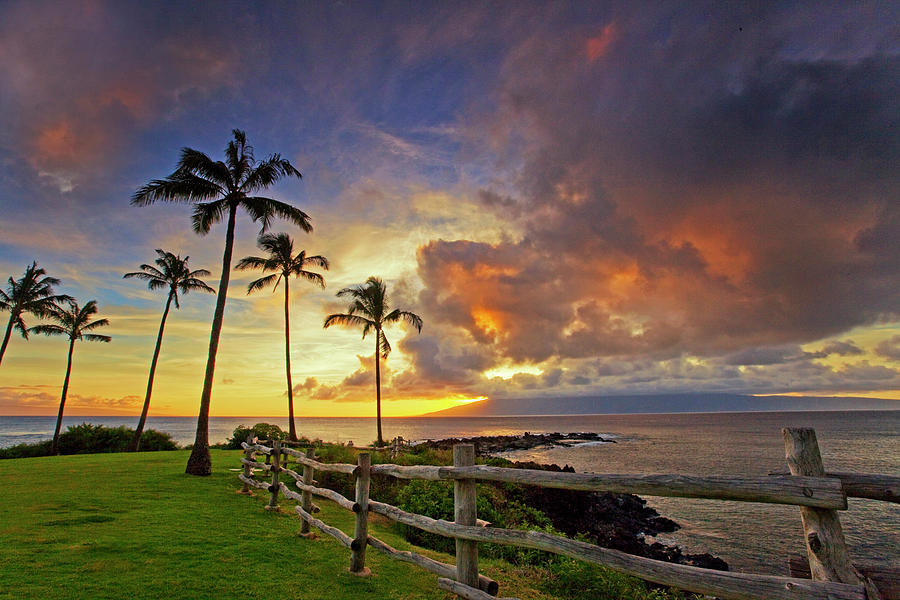 Molokai Sunset Photograph by James Roemmling