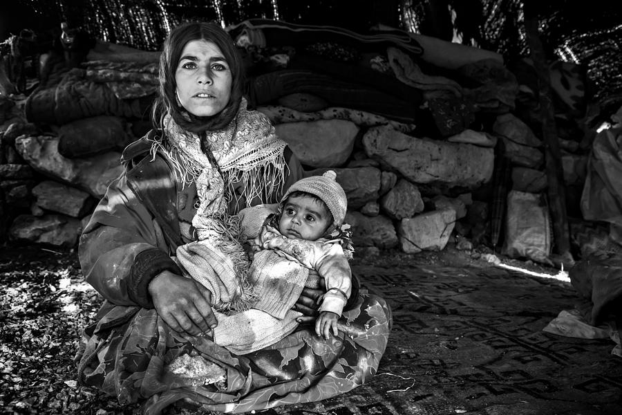 Black And White Photograph - Mom II by Mohammadreza Momeni