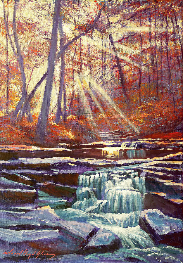 Moment Of Calm Painting by David Lloyd Glover