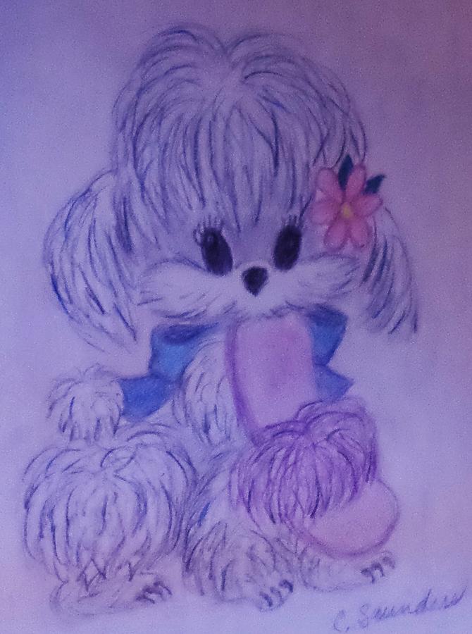 Mommys Slipper Drawing