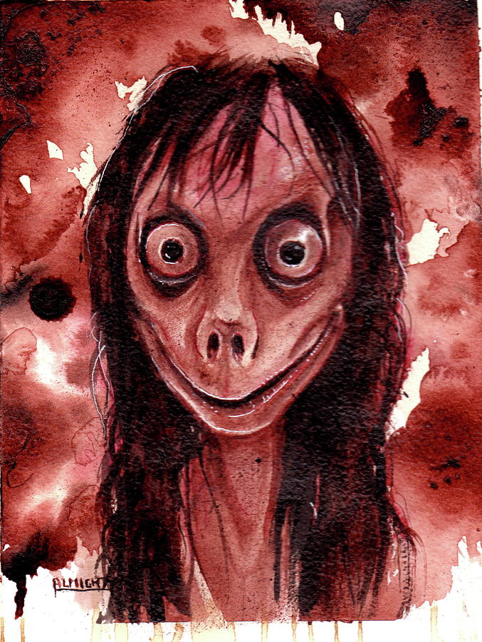 MOMO dry blood Painting by Ryan Almighty