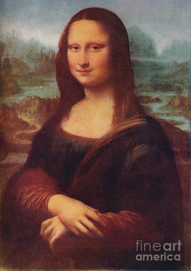 Mona Lisa, C1503 Drawing by Print Collector Fine Art America