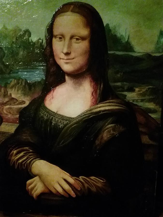 Mona lisa paint