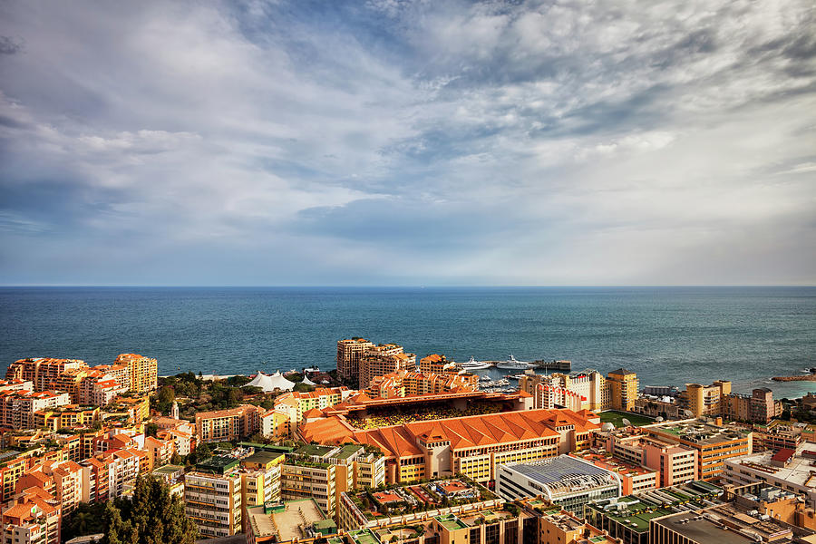 Monaco Aerial View Photograph by Artur Bogacki