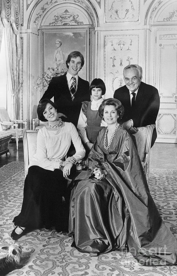 Monacos Royal Family Photograph by Bettmann
