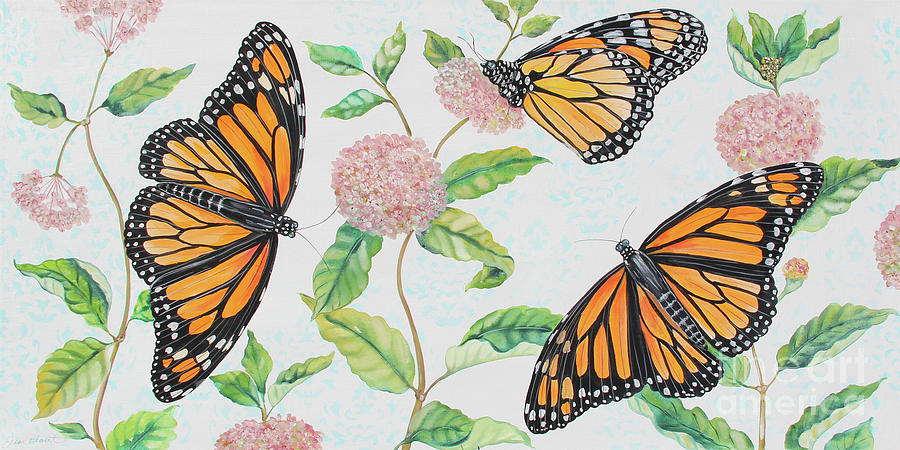 Monarch Majesty Painting by Jean Plout