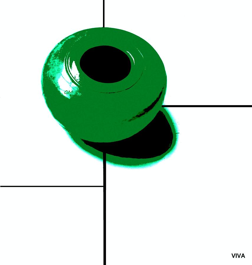 Mondrian's Green Bowl by VIVA Anderson Mondrian's Green Bowl by VIVA Anderson