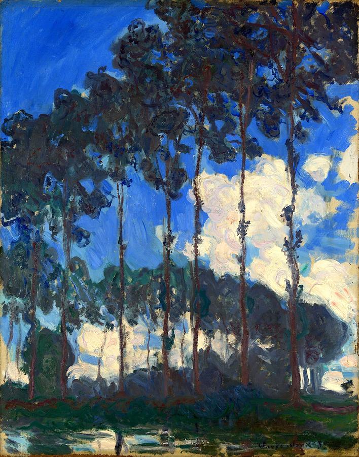 Monet, Claude - Poplars On The Epte 2 Painting