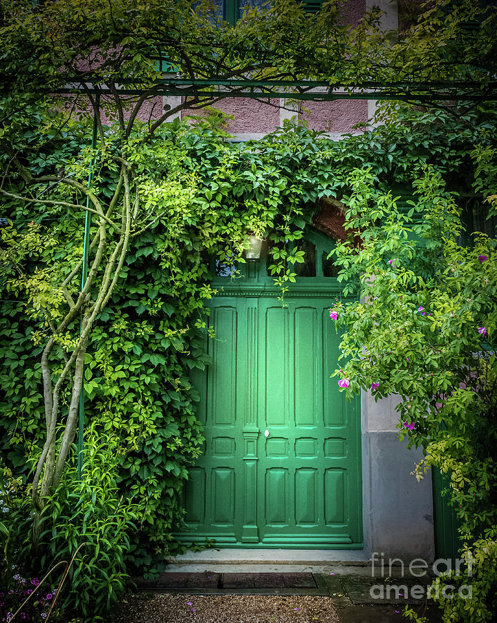 Monets Green Door Garden, Giverny 2 Photograph by Liesl Walsh