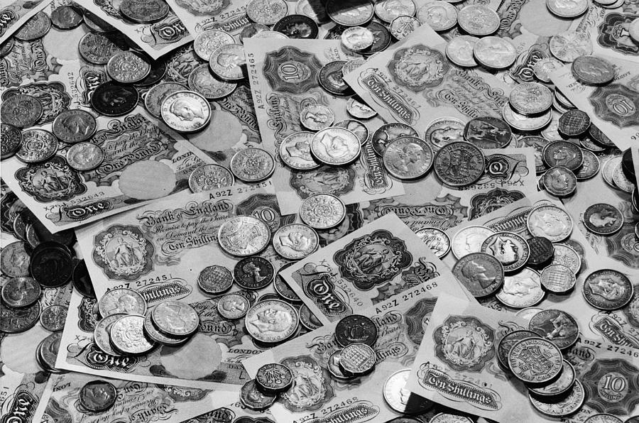Money, Money, Money Photograph by Fox Photos