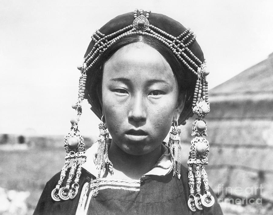Mongolian Girl Photograph By Bettmann Pixels
