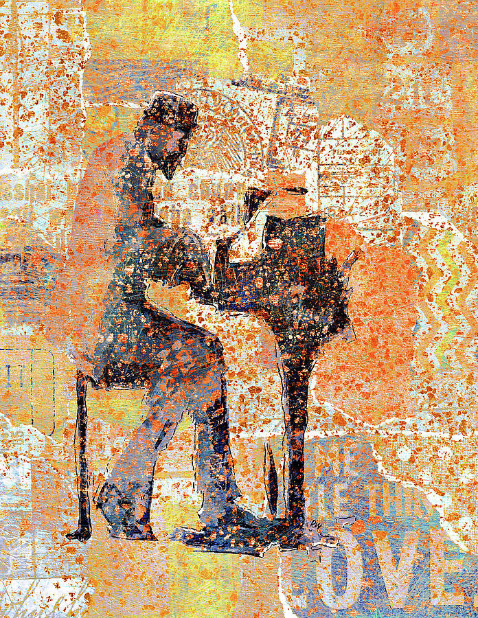 Thelonious Monk Digital Art - Monk Abstractedly by Regina Wyatt Thelonious Monk Digital Art - Monk Abstractedly by Regina Wyatt
