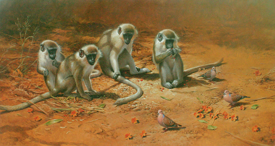 Jungle Painting - Monkey Business_page12-13 by Michael Jackson