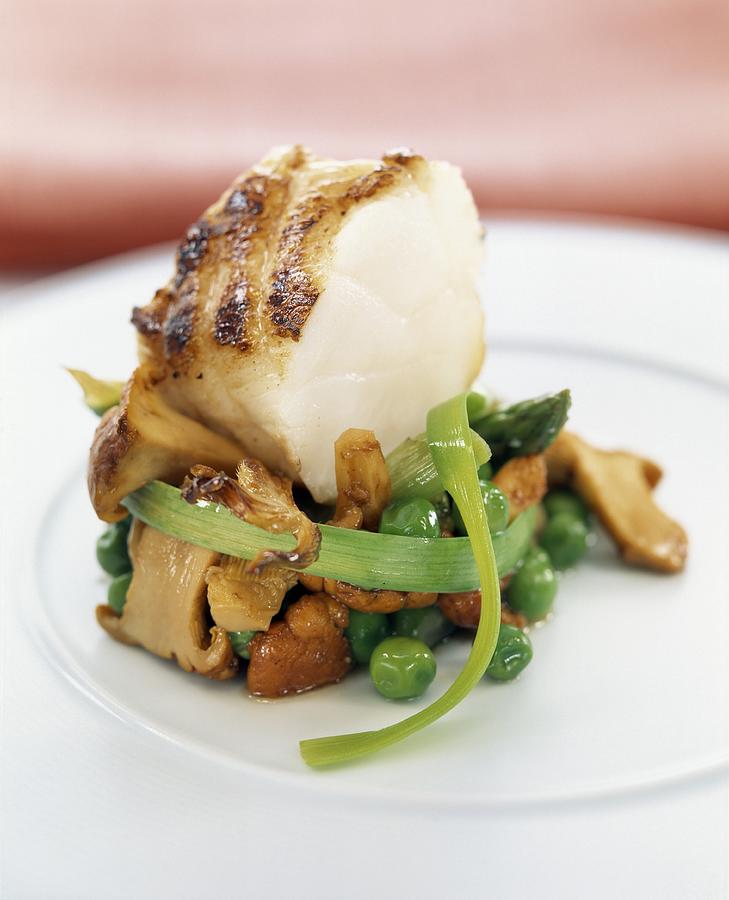 Monkfish With Vegetables Photograph by Lawton