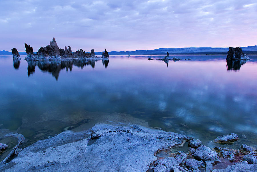 Lake Photograph - Mono Lake Dawn by Lance Kuehne