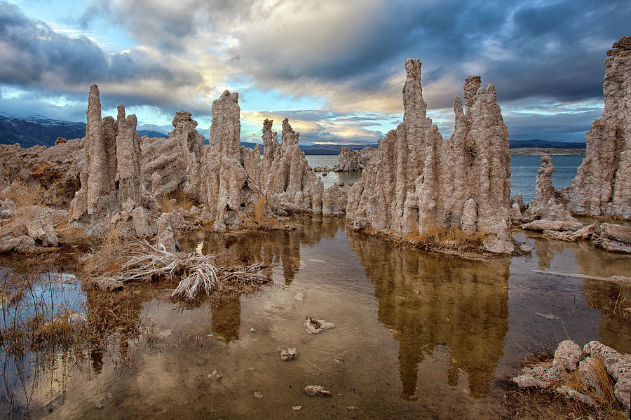 Mono Lake Tufas On Stormy Day Photograph by Mimi Ditchie Photography