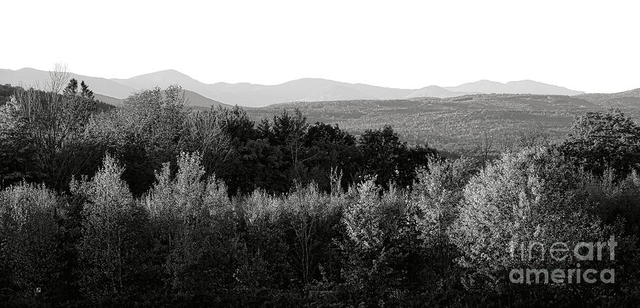 Monochrome Maine Mountains Photograph by Olivier Le Queinec
