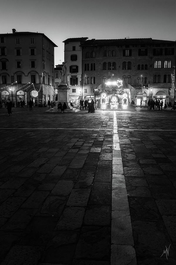 Monochrome Nativity - black and white christmas lights in Lucca, Tuscany, Italy by Matteo Viviani Monochrome Nativity - black and white christmas lights in Lucca, Tuscany, Italy by Matteo Viviani