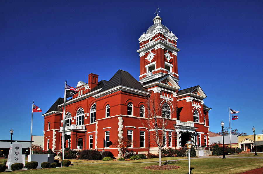 Monroe County Courthouse Photograph by Ben Prepelka