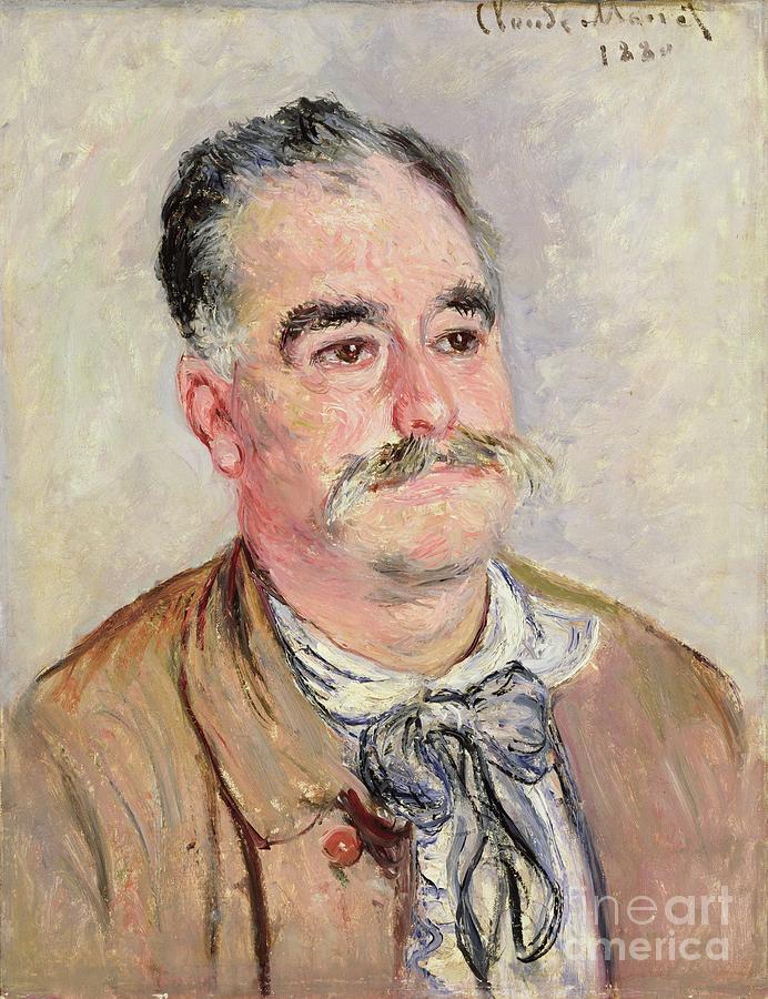 Monsieur Cognerat, 1880 Painting by Claude Monet