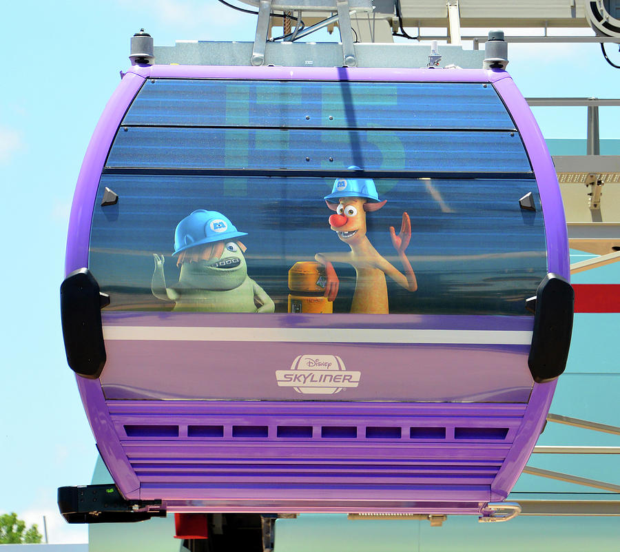 Monsters Inc Skyliner Photograph by David Lee Thompson