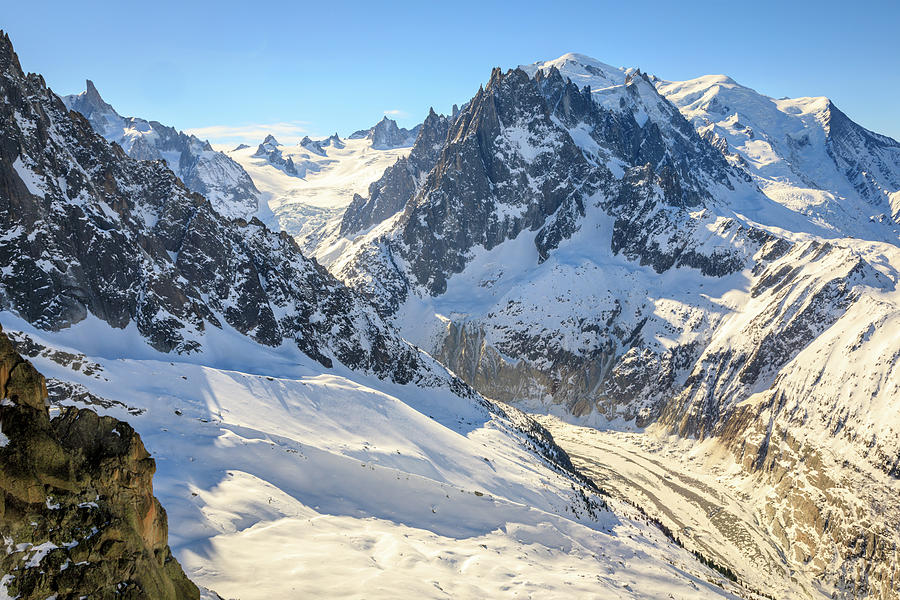 Gletscher Mont Blanc