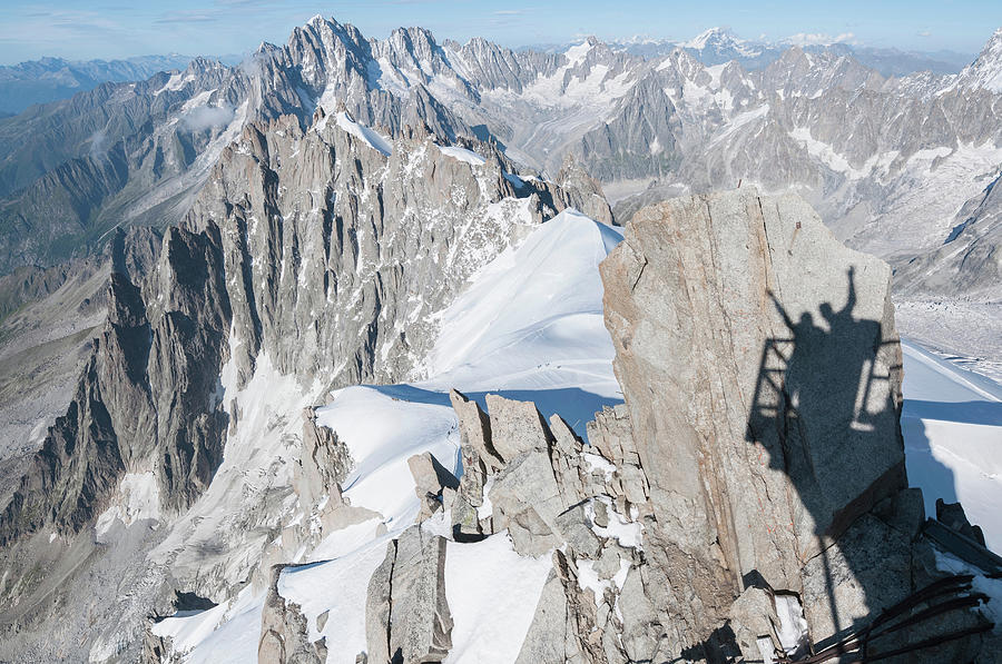 Mont Blanc, Chamonix, France Photograph by Louise Adby