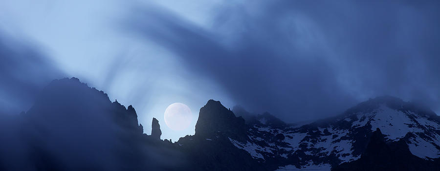 Mont Blanc Massif Photograph by Massimo Merlini