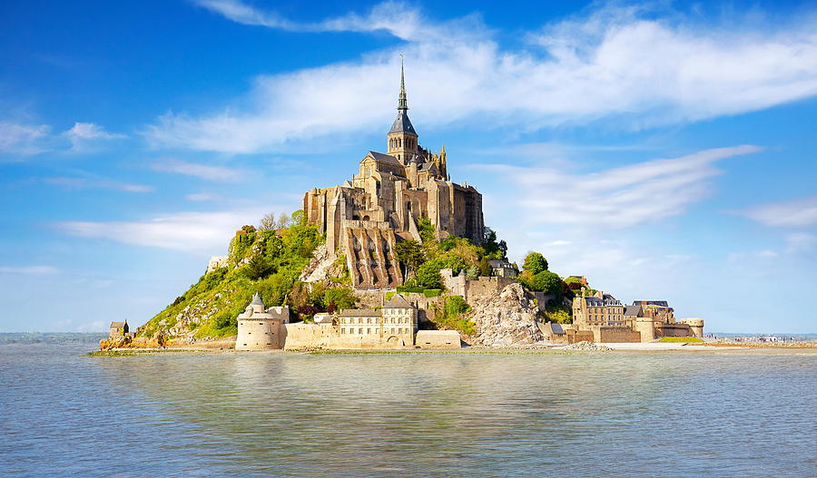 Mont Saint Michel, Normandy, France Photograph by Jan Wlodarczyk - Fine ...