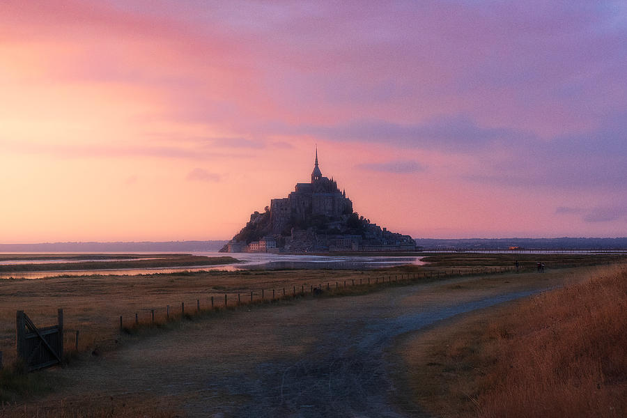 Mont Saint Michel Photograph by Roberto Franchini