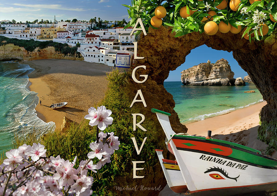 montage of Algarve images Photograph by Mikehoward Photography