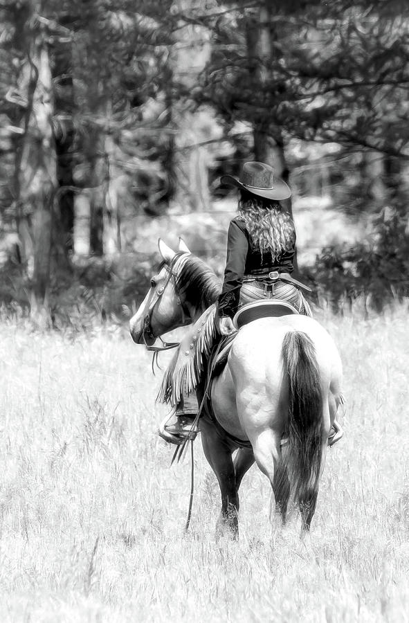 Montana Cowgirl Photograph by Athena Mckinzie - Fine Art America