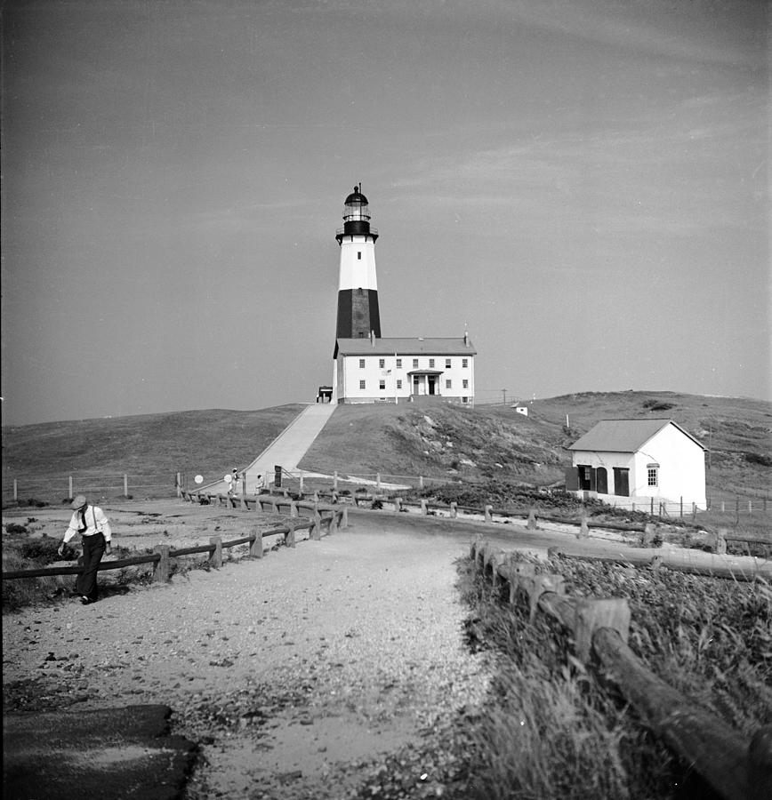 Montauk Point Lighthouse Photograph by Alfred Eisenstaedt