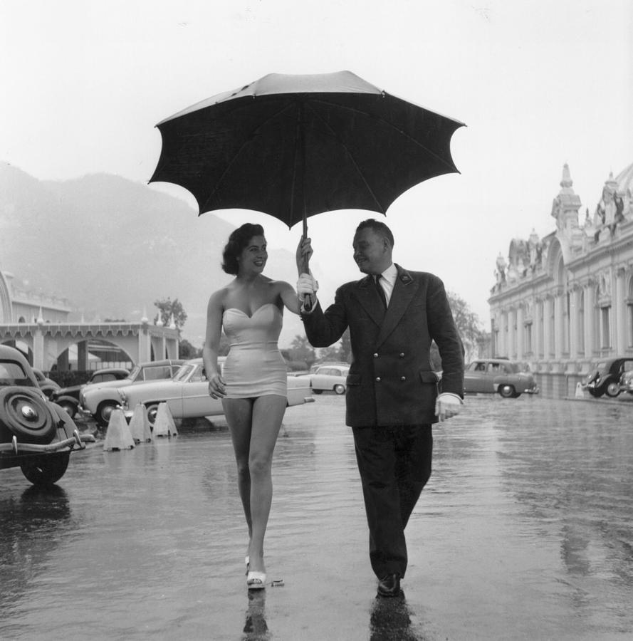 Monte Carlo Rain Photograph by Bert Hardy
