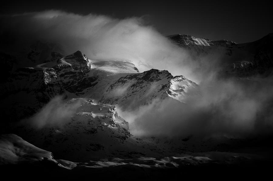 Landscape Photograph - Monte Rosa Group by Alessandro Traverso