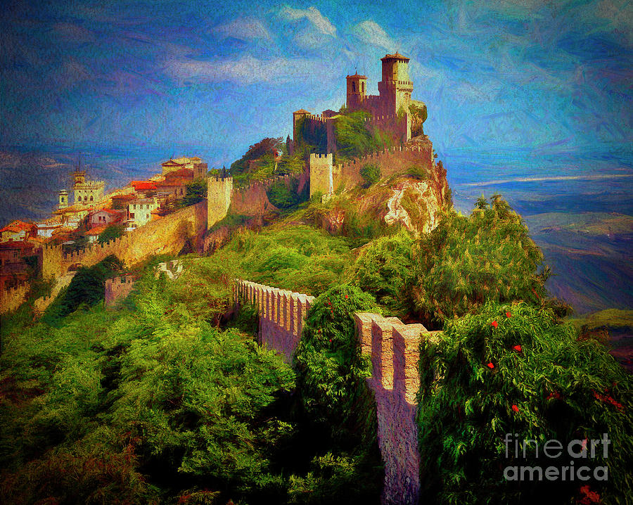 Monte Titano by Edmund Nagele Monte Titano by Edmund Nagele