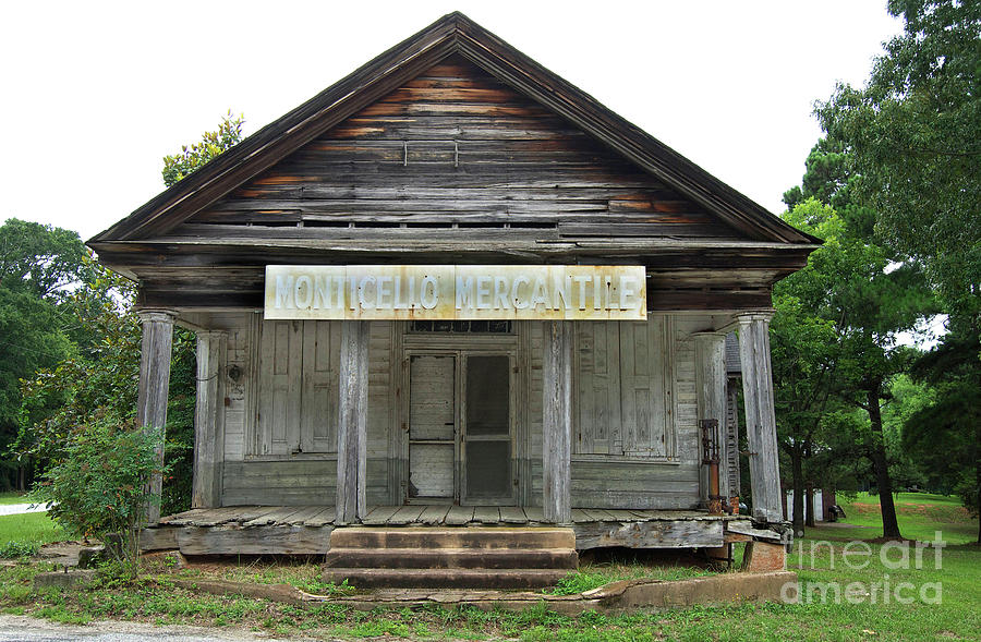 Monticello Mercantile Photograph by Skip Willits