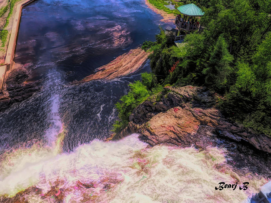 Montmorency Falls Photograph by Bearj B Photo Art