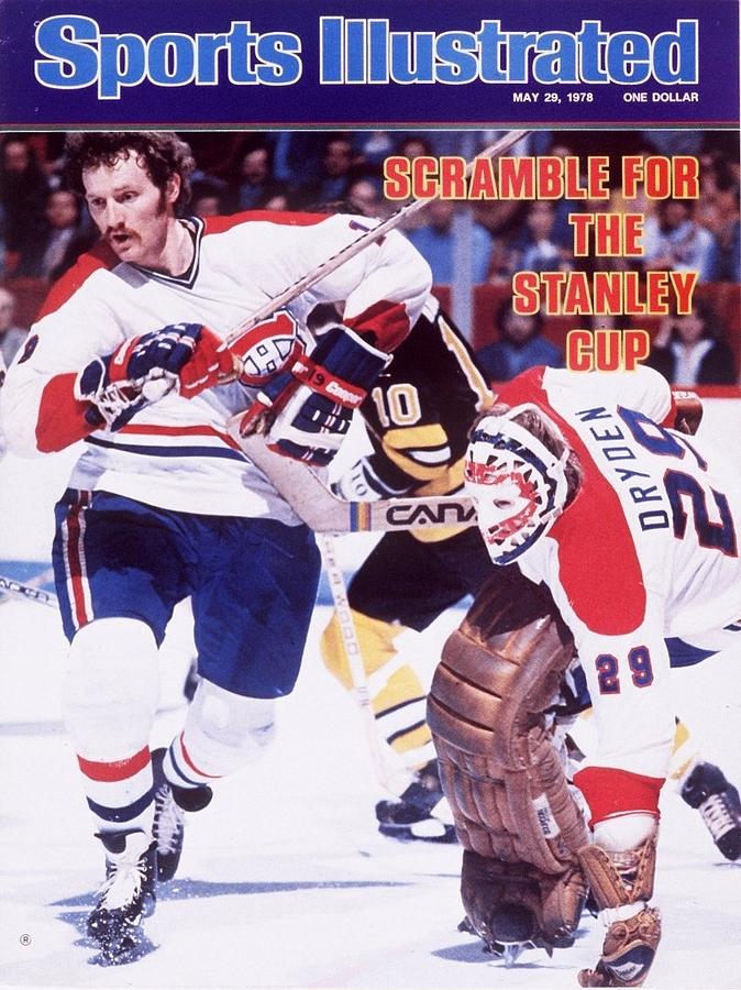 Montreal Canadiens Larry Robinson, 1978 Nhl Stanley Cup Sports Illustrated Cover Photograph by Sports Illustrated