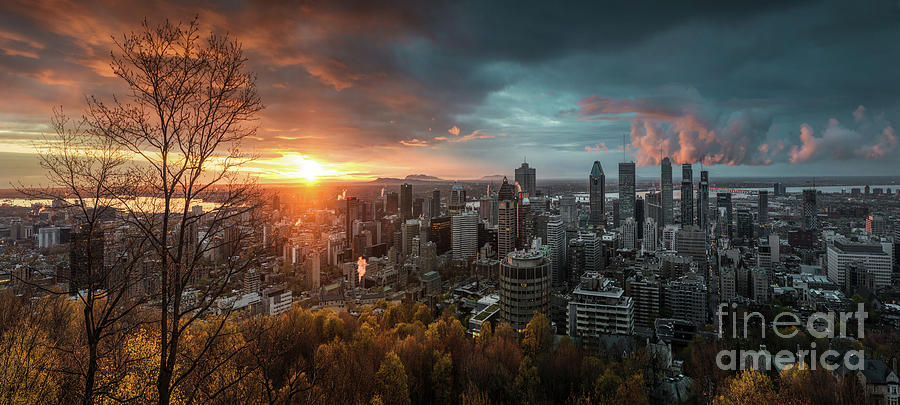 Montreal Panorama Photograph by Stanley Chen Xi, Landscape And Architecture Photographer