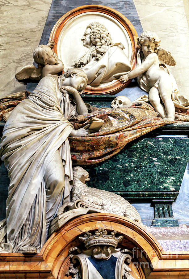 Monument to Alessandro Gregorio Capponi at San Giovanni dei Fiorentini in Rome by John Rizzuto Monument to Alessandro Gregorio Capponi at San Giovanni dei Fiorentini in Rome by John Rizzuto