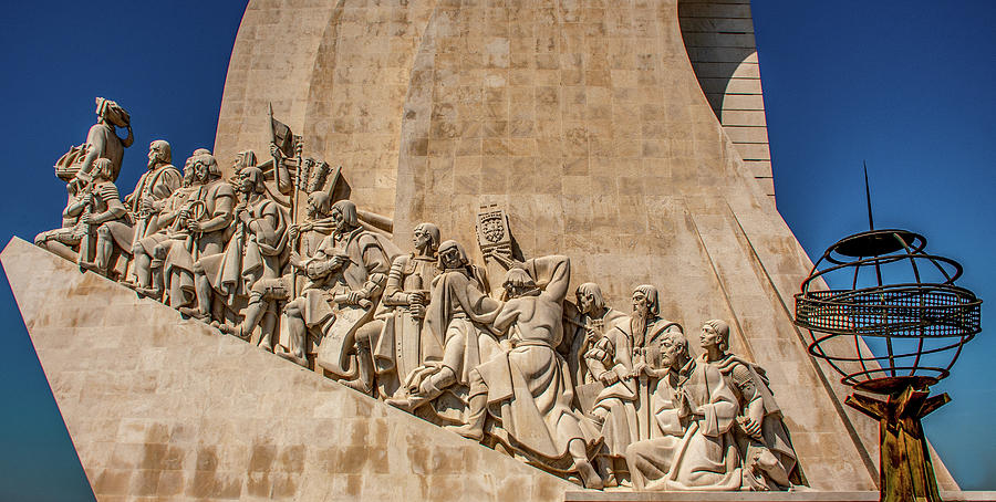 Monument to the Discoveries Photograph by Marcy Wielfaert