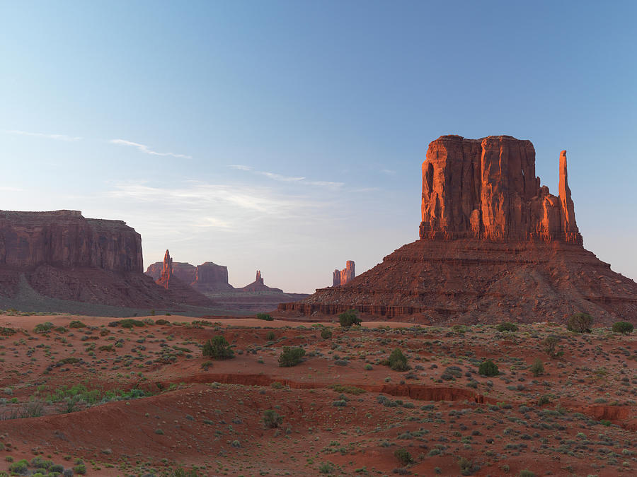 Monument Valley At Sunset Photograph by Antonyspencer