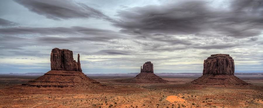 Monument Valley Cropped Photograph by Michael Morse