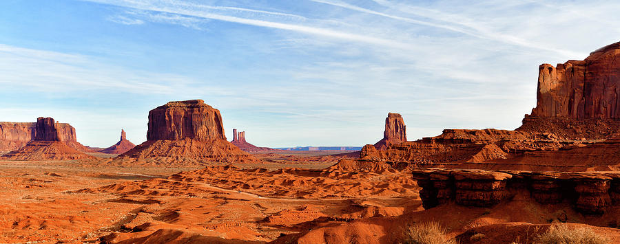Monument Valley Landscape Photograph by Surjanto Suradji - Fine Art America