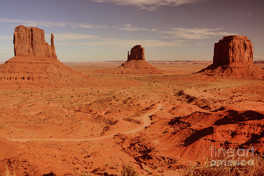 Monument Valley Mittens Photograph by Paul T Bernard