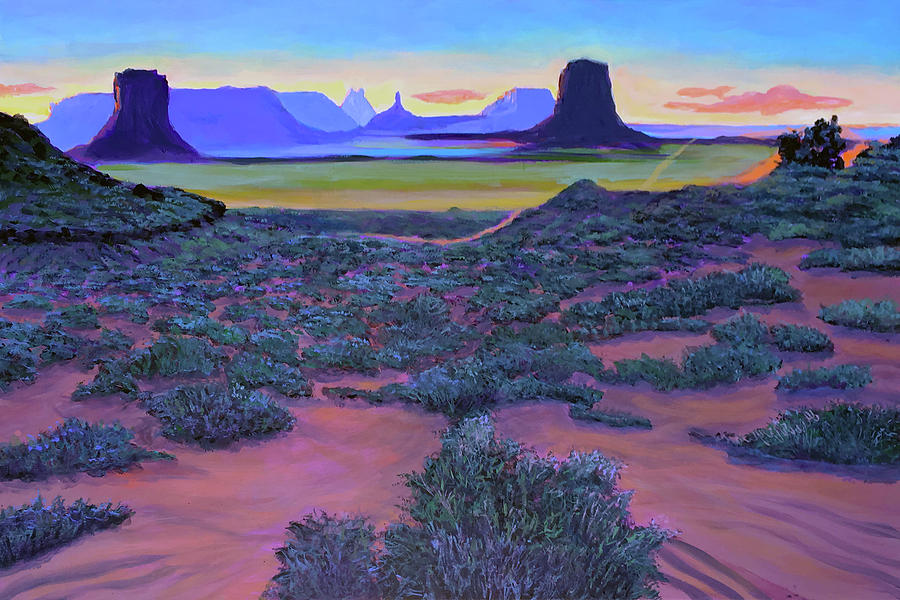 Monument Valley Navajo Tribal Park Painting