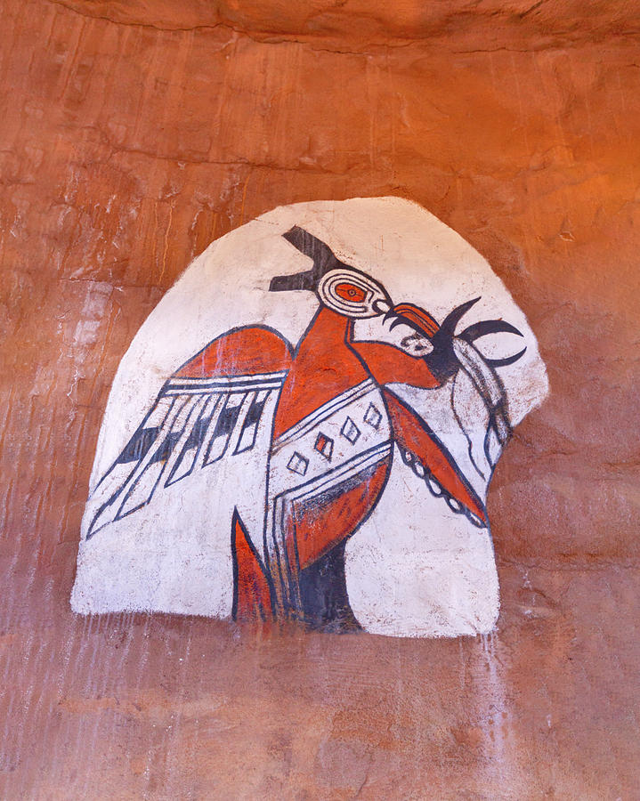 Gran canyon petroglyphs 2 Photograph by Giovanni Allievi