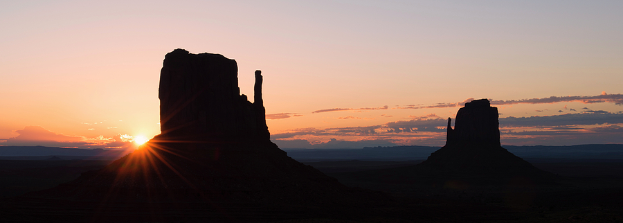 Monument Valley Silhouettes Photograph by Loree Johnson